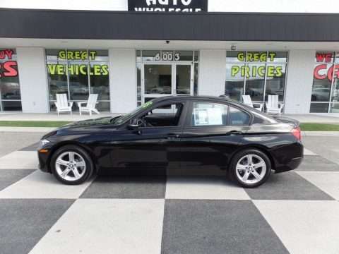 Jet Black BMW 3 Series 320i xDrive Sedan.  Click to enlarge.