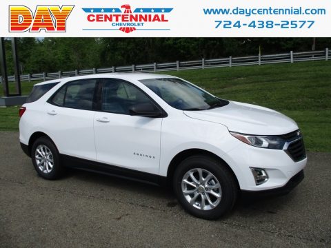 Summit White Chevrolet Equinox LS AWD.  Click to enlarge.