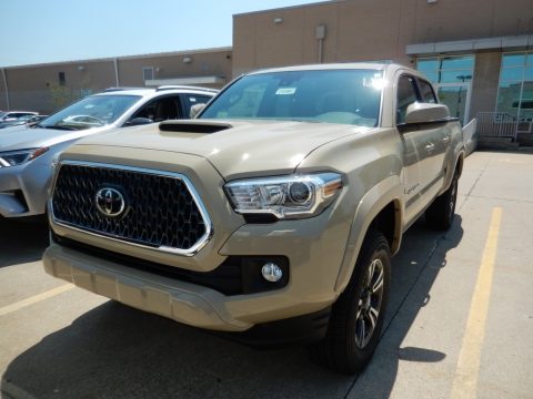 Quicksand Toyota Tacoma TRD Sport Double Cab 4x4.  Click to enlarge.