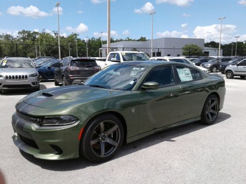 F8 Green Dodge Charger SRT Hellcat.  Click to enlarge.