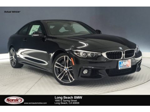 Black Sapphire Metallic BMW 4 Series 440i Coupe.  Click to enlarge.