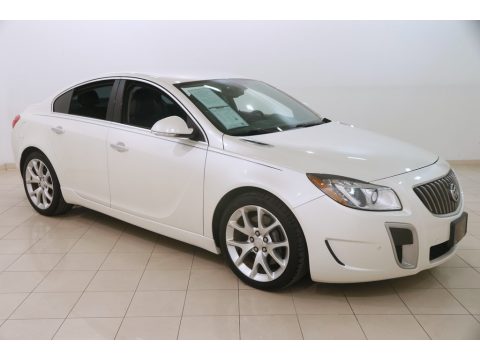 White Diamond Tricoat Buick Regal GS.  Click to enlarge.