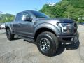 Front 3/4 View of 2018 Ford F150 SVT Raptor SuperCab 4x4 #9