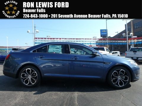 Blue Ford Taurus SHO AWD.  Click to enlarge.