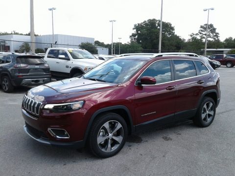 Velvet Red Pearl Jeep Cherokee Limited.  Click to enlarge.