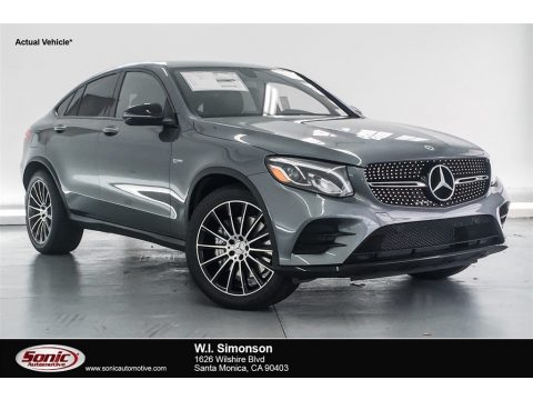 Selenite Grey Metallic Mercedes-Benz GLC AMG 43 4Matic Coupe.  Click to enlarge.