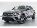 Front 3/4 View of 2018 Mercedes-Benz GLC AMG 43 4Matic Coupe #13