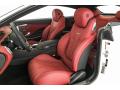  2018 Mercedes-Benz S designo Bengal Red/Black Interior #16