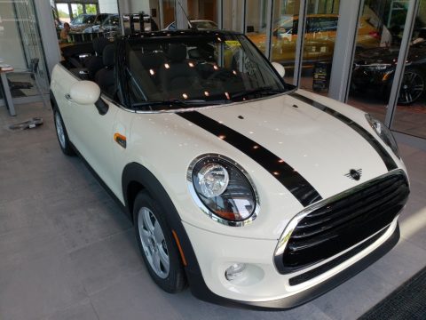 Pepper White Mini Convertible Cooper.  Click to enlarge.