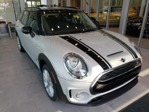 White Silver Mini Clubman Cooper S All4.  Click to enlarge.
