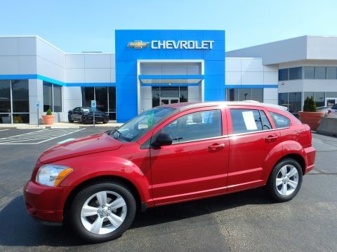Inferno Red Crystal Pearl Dodge Caliber Mainstreet.  Click to enlarge.