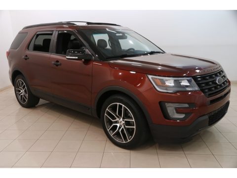 Bronze Fire Metallic Ford Explorer Sport 4WD.  Click to enlarge.