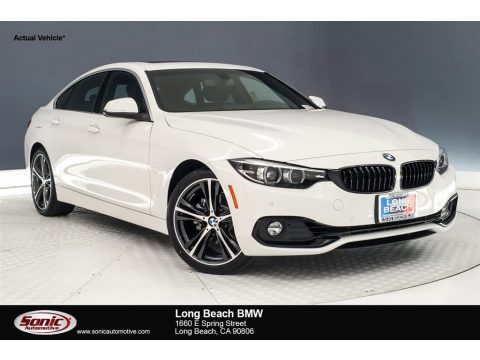 Alpine White BMW 4 Series 430i Gran Coupe.  Click to enlarge.