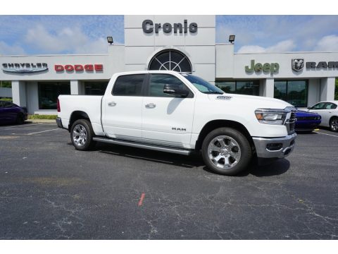 Bright White Ram 1500 Big Horn Crew Cab.  Click to enlarge.