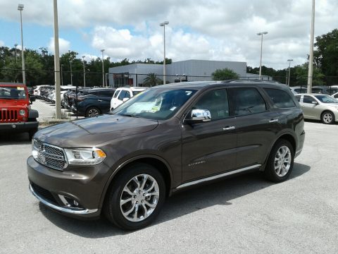 Stout Brown Metallic Dodge Durango Citadel.  Click to enlarge.