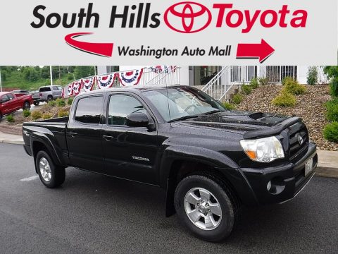 Black Sand Pearl Toyota Tacoma V6 TRD Sport Double Cab 4x4. Click to enlarge. Black Sand Pearl Toyota Tacoma V6 TRD Sport Double Cab 4x4. Click to enlarge.