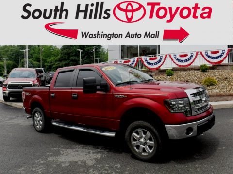 Ruby Red Metallic Ford F150 XLT SuperCrew 4x4. Click to enlarge. Ruby Red Metallic Ford F150 XLT SuperCrew 4x4. Click to enlarge.