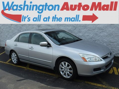 Alabaster Silver Metallic Honda Accord EX-L V6 Sedan.  Click to enlarge.