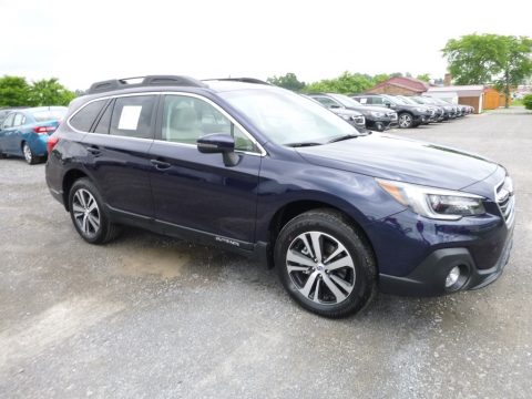 Dark Blue Pearl Subaru Outback 2.5i Limited.  Click to enlarge.