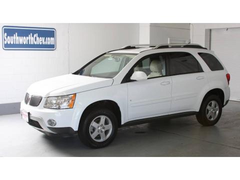 Bright White Pontiac Torrent AWD. Click to enlarge.