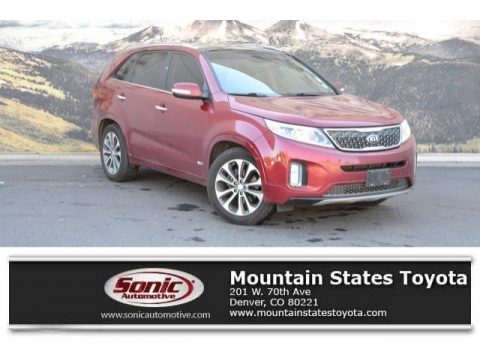 Remington Red Kia Sorento SX V6 AWD. Click to enlarge. Remington Red Kia Sorento SX V6 AWD. Click to enlarge.