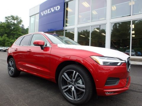 Fusion Red Metallic Volvo XC60 T6 AWD Momentum.  Click to enlarge.