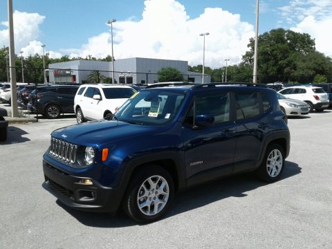 Jetset Blue Jeep Renegade Latitude.  Click to enlarge.