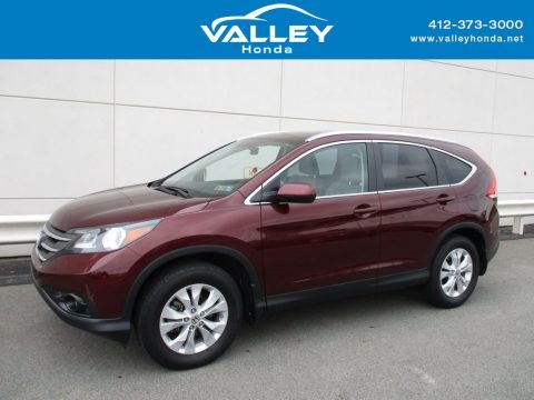 Basque Red Pearl II Honda CR-V EX-L AWD.  Click to enlarge.