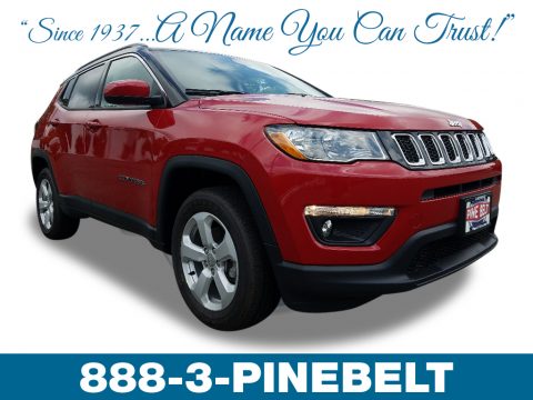 Redline Pearl Jeep Compass Latitude 4x4.  Click to enlarge.