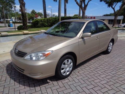 Desert Sand Mica Toyota Camry LE.  Click to enlarge.