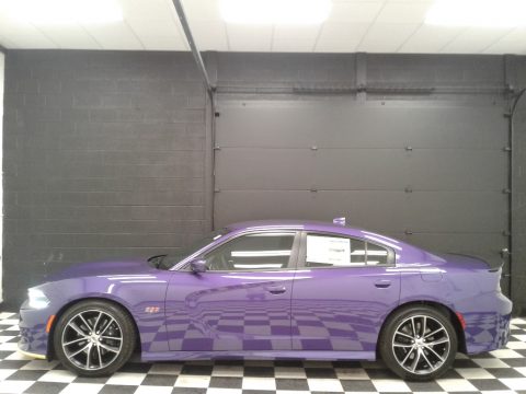 Plum Crazy Pearl Dodge Charger R/T Scat Pack.  Click to enlarge.