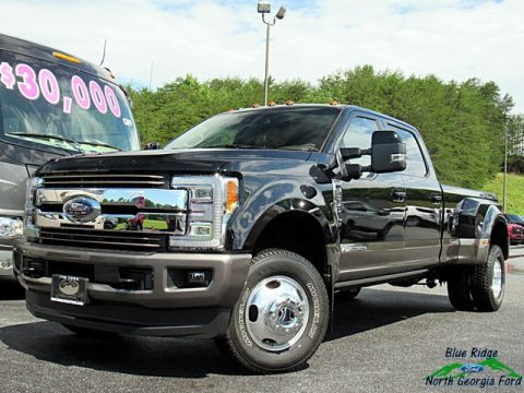 Shadow Black Ford F350 Super Duty King Ranch Crew Cab 4x4.  Click to enlarge.