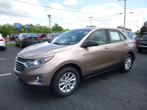 Sandy Ridge Metallic Chevrolet Equinox LS AWD.  Click to enlarge.