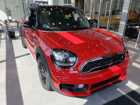Chili Red Mini Countryman Cooper S All4.  Click to enlarge.