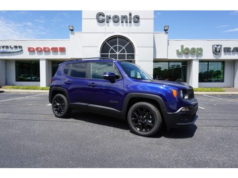 Jetset Blue Jeep Renegade Altitude.  Click to enlarge.