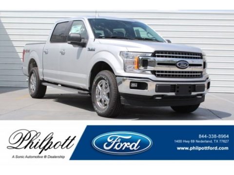 Ingot Silver Ford F150 XLT SuperCrew 4x4.  Click to enlarge.