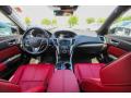  2019 Acura TLX Red Interior #9