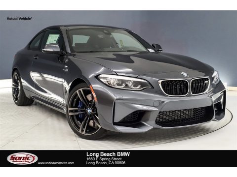 Mineral Grey Metallic BMW M2 Coupe.  Click to enlarge.