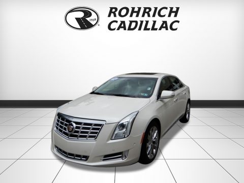 White Diamond Tricoat Cadillac XTS Luxury FWD.  Click to enlarge.