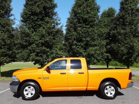 Omaha Orange Ram 1500 Tradesman Quad Cab.  Click to enlarge.