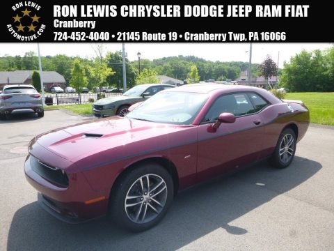 Octane Red Pearl Dodge Challenger GT AWD.  Click to enlarge.