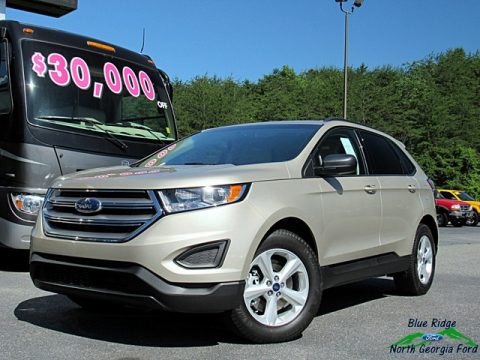 White Gold Ford Edge SE AWD.  Click to enlarge.