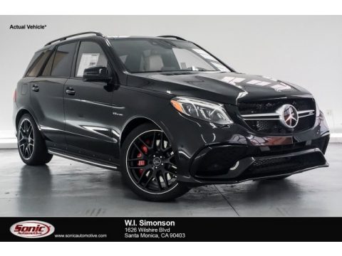 Obsidian Black Metallic Mercedes-Benz GLE 63 S AMG 4Matic.  Click to enlarge.