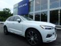 Front 3/4 View of 2018 Volvo XC60 T8 eAWD Plug-in Hybrid #1