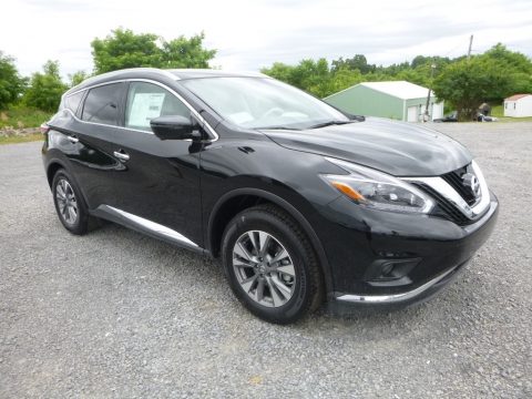 Magnetic Black Nissan Murano SL AWD.  Click to enlarge.