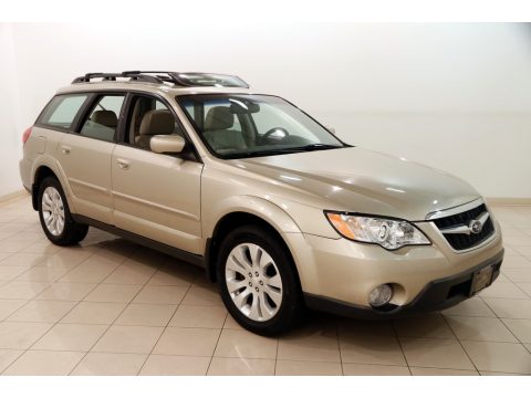Harvest Gold Metallic Subaru Outback 2.5i Limited L.L.Bean Edition.  Click to enlarge.