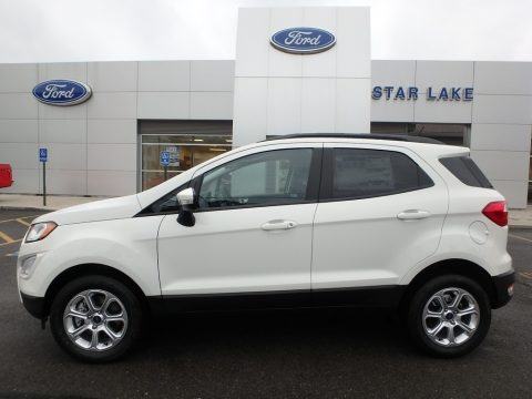 Diamond White Ford EcoSport SE 4WD.  Click to enlarge.