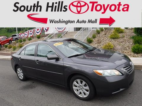 Magnetic Gray Metallic Toyota Camry Hybrid.  Click to enlarge.