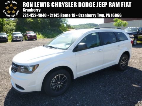Vice White Dodge Journey SE AWD.  Click to enlarge.