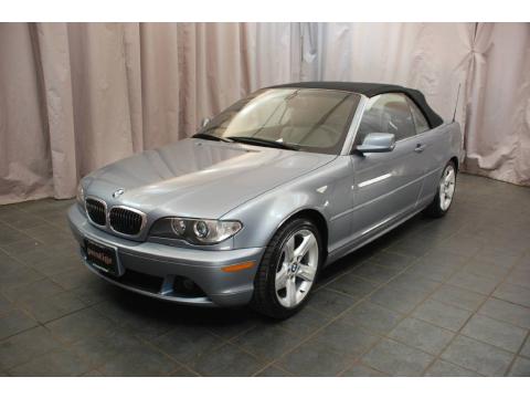 Quartz Blue Metallic BMW 3 Series 325i Convertible.  Click to enlarge.